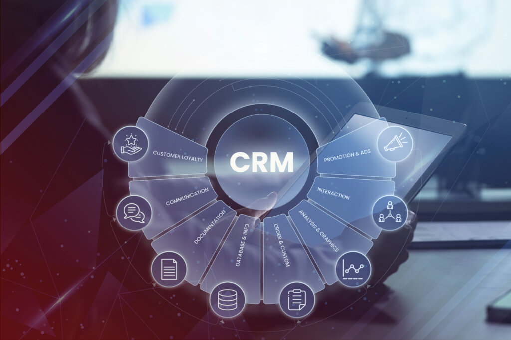Menu del CRM personalizzato Vtiger